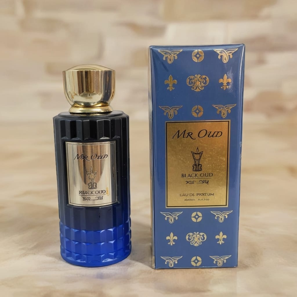 Mr Oud VIP perfume by Black Oud – bottle with box